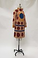 Coat, Fendi (Italian, founded 1925), fur (mink), silk, leather, metal, Italian