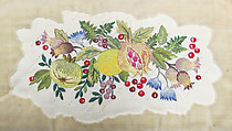 "Hell's Winter", Fendi (Italian, founded 1925), silk, leather, metal, Italian