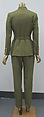 Ensemble, House of Chanel (French, founded 1910), wool, silk, metal, French