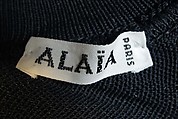 Ensemble, Azzedine Alaïa (French (born Tunisia), Tunis 1935–2017 Paris), viscose, elastane, polyester, metal, French