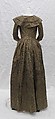 Redingote, silk, French