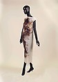 Dress, Issey Miyake (Japanese, 1938–2022), polyester, Japanese