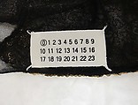 Ensemble, Maison Margiela (French, founded 1988), wool, silk, cotton, leather, synthetic, French