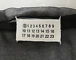 Ensemble, Maison Margiela (French, founded 1988), wool, silk, cotton, leather, synthetic, French