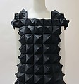 Ensemble, Comme des Garçons (Japanese, founded 1969), polyester, wool, plastic (polyvinyl chloride), metal, Japanese