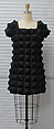 Ensemble, Comme des Garçons (Japanese, founded 1969), polyester, wool, plastic (polyvinyl chloride), metal, Japanese