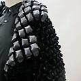 Ensemble, noir kei ninomiya (Japanese, founded 2013), plastic (polyurethane), polyester, cupro, metal, Japanese