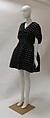 Dress, noir kei ninomiya (Japanese, founded 2013), plastic (polyurethane), polyester, cupro, metal, Japanese