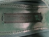 Ensemble, Prada (Italian, founded 1913), wool, silk, synthetic, leather, metal, feathers, Italian