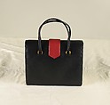 Ensemble, Prada (Italian, founded 1913), wool, synthetic, leather, metal, feathers, Italian