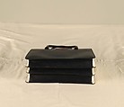 Ensemble, Prada (Italian, founded 1913), wool, synthetic, leather, metal, feathers, Italian