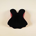 Bodice, Issey Miyake (Japanese, 1938–2022), plastic (polyester resin, cellulose nitrate), acrylic, Japanese