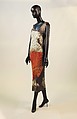 Dress, Issey Miyake (Japanese, 1938–2022), polyester, Japanese