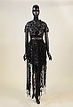 Ensemble, Rodarte  American, leather, wool, silk, metal, synthetic, American