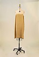 Dress, House of Lanvin (French, founded 1889), silk, metal, French