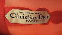 Dress, House of Dior (French, founded 1946), silk, French