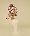 "Paphiopedilum Philippinense Orchid", Philip Treacy (Irish, born 1966), silk, synthetic, straw, metal, British