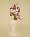 "Paphiopedilum Philippinense Orchid", Philip Treacy (Irish, born 1966), silk, synthetic, straw, metal, British