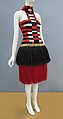 Ensemble, Alexander McQueen (British, founded 1992), (a) silk, horsehair, synthetic, metal; (b, c) synthetic, snakeskin, metal; (d) metal, British