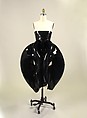 Dress, Iris van Herpen (Dutch, founded 2007), plastic (polyvinyl chloride), silk, metal, Dutch