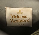 Dress, Vivienne Westwood (British, founded 1971), silk, cotton, synthetic, metal, British