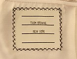 Ensemble, Thom Browne (American, born 1965), wool, cotton, leather, metal, American