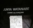 Ensemble, Junya Watanabe (Japanese, born 1961), synthetic, cotton, metal, Japanese