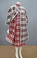 Ensemble, Céline (French, founded 1945), polyester, wool silk, leather, French