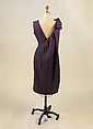 Cocktail dress, House of Balenciaga (French, founded 1937), silk, synthetic, cotton, metal, French