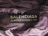 Cocktail dress, House of Balenciaga (French, founded 1937), silk, synthetic, cotton, metal, French