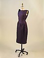 Cocktail dress, House of Balenciaga (French, founded 1937), silk, synthetic, cotton, metal, French