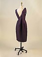 Cocktail dress, House of Balenciaga (French, founded 1937), silk, synthetic, cotton, metal, French