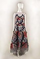 Evening dress, House of Chanel French, silk, French