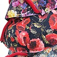 Ensemble, Comme des Garçons (Japanese, founded 1969), (a) polyester, nylon, cotton, silk, wool, triacetate, polyurethane, metal; (b, c) cotton, acetate, nylon; (d, e) cotton, acrylic, polyester, plastic (synthetic rubber), Japanese