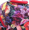 Ensemble, Comme des Garçons (Japanese, founded 1969), (a) polyester, nylon, cotton, silk, wool, triacetate, polyurethane, metal; (b, c) cotton, acetate, nylon; (d, e) cotton, acrylic, polyester, plastic (synthetic rubber), Japanese