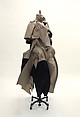 Trench coat, Comme des Garçons (Japanese, founded 1969), cotton, polyester, metal, Japanese