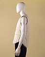 Vest, Helmut Lang (Austrian, born 1956), cotton, polyamide, polyester, goose down, Austrian