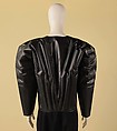 Jacket, Issey Miyake (Japanese, 1938–2022), plastic (polyurethane), metal, Japanese