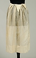 Apron, Cotton, American