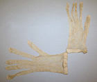 Gloves, silk, American