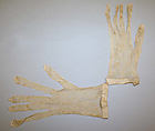 Gloves, silk, American