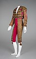 Toreador suit, J. Uriarte, silk, metal, metallic, glass, linen, Spanish