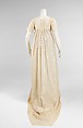 Evening dress, cotton, American