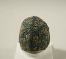 Cap, silk, metal thread, European