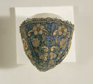 Cap, silk, metal thread, European