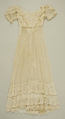 Dress, cotton, American