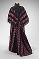 Ensemble, House of Worth (French, 1858–1956), silk, beads, jet, fur, linen, American or European
