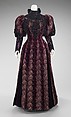 Ensemble, House of Worth (French, 1858–1956), silk, beads, jet, fur, linen, American or European