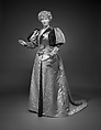 Evening ensemble, House of Worth (French, 1858–1956), silk, linen, metal, French