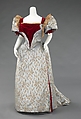 Evening ensemble, House of Worth (French, 1858–1956), silk, linen, metal, French